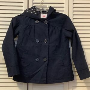Navy lightweight peacoat style jacket
